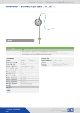 Thumbnail for spec sheet Dial Kombitemp datasheet.pdf